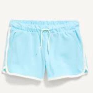 NWT dolphin shorts, retro, white piping